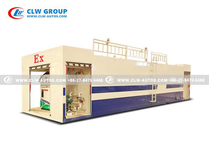 50m³ LPG Skid-Mounted Refueling Station exterior view