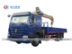 HOWO Truck Mounted Telescopic Boom Crane 336HP 6X4 10 Wheeler 10T 360 Deg Rotation