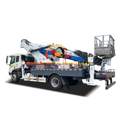 FAW J5K 45m Aerial Lift Truck for RHD Emergency Operations High-Altitude Performance Smart Safety