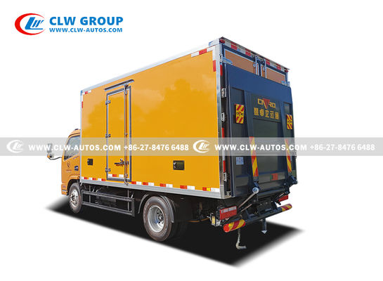 Dongfeng 5m3/5 000liters Self Compressed Waste Removal Trucks with Advanced Refrigeration and Insulation for Cargo Safety
