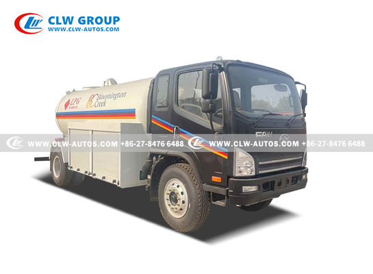 Right Hand Drive FAW 5 Ton 10m³ LPG Bobtail / Tanker Truck for African Markets | High-Safety LPG Delivery Vehicle
