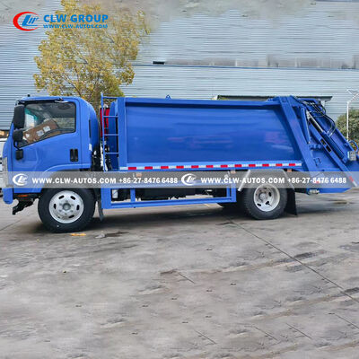 Isuzu KV600 9 Cubic Meter 132HP Garbage Compactor Truck with 3815mm Wheelbase for Efficient Waste Management