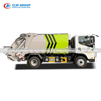 FAW J6F 6m³ Garbage Compactor Truck with Anti-Leakage Sealing for Efficient Waste Management