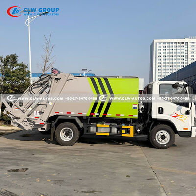 FAW J6F 6m³ Garbage Compactor Truck with Anti-Leakage Sealing for Efficient Waste Management
