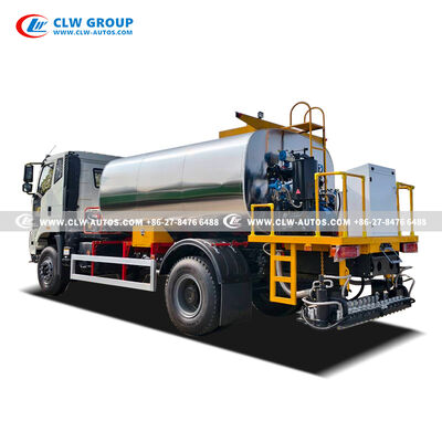 FAW J6L 350HP 12000L 4X2 Intelligent Asphalt Distributor Truck with Thermal Oil Heating System