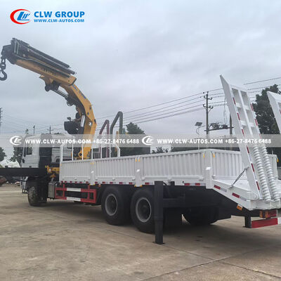 16-Ton Knuckle Boom Truck Mounted Crane with 360° Continuous Rotation and Lightweight High-Strength Structure