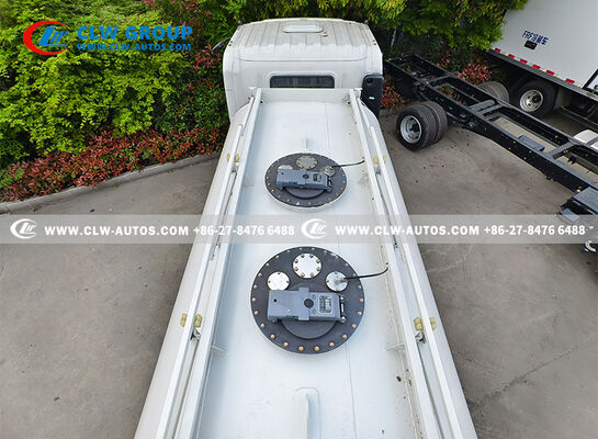 HOWO 5m³ Fuel Dispenser Truck with 2pc Dispenser