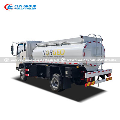 SINOTRUK HOWO 4x4 All-Wheel Drive Mobile Refueling Truck with 5,000L Carbon Steel Tank