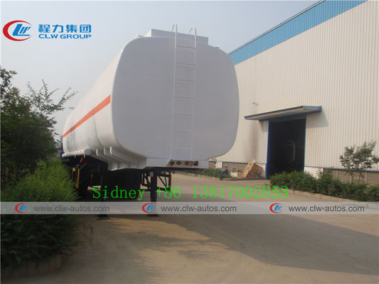 Three BPW-12T Axle 55000L 40T Oil Tanker Trailer