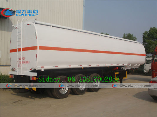 Three BPW-12T Axle 55000L 40T Oil Tanker Trailer