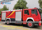 Sinotruk HOWO 4x2 6 Wheels 290HP RHD Fire Rescue Truck