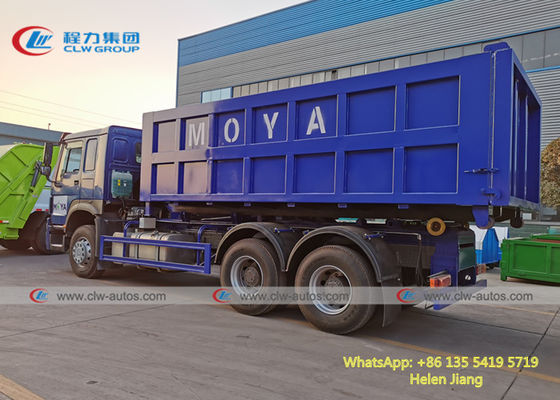 Howo 6x4 20T Roll Off Hydraulic Hooklift Garbage Collection Truck