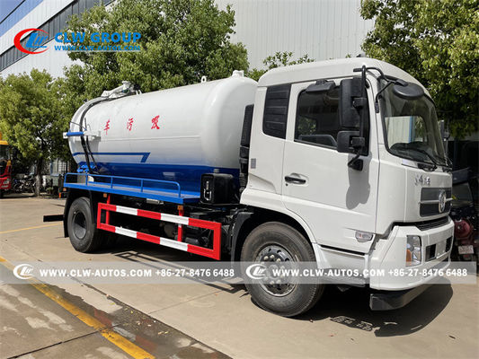 Dongfeng Kinrun 4x2 12000L شاحنة شفط مياه الصرف الصحي